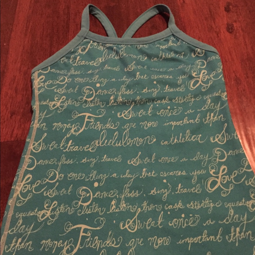 LuLu Lemon tank top